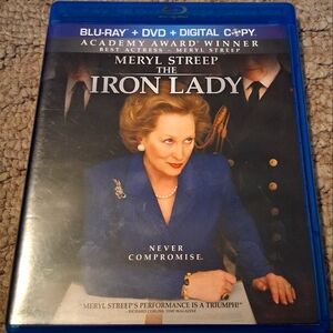 THE IRON LADY on BLU-RAY + DVD + DIGITAL COPY Meryl Streep